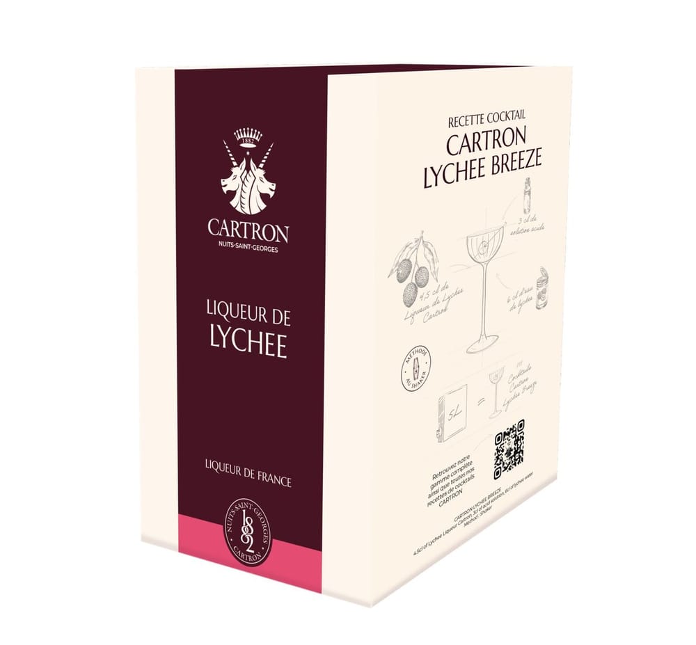 Innovation packaging : Cartron met ses crèmes et liqueurs de fruits en bag-in-box pour les professionnels post image