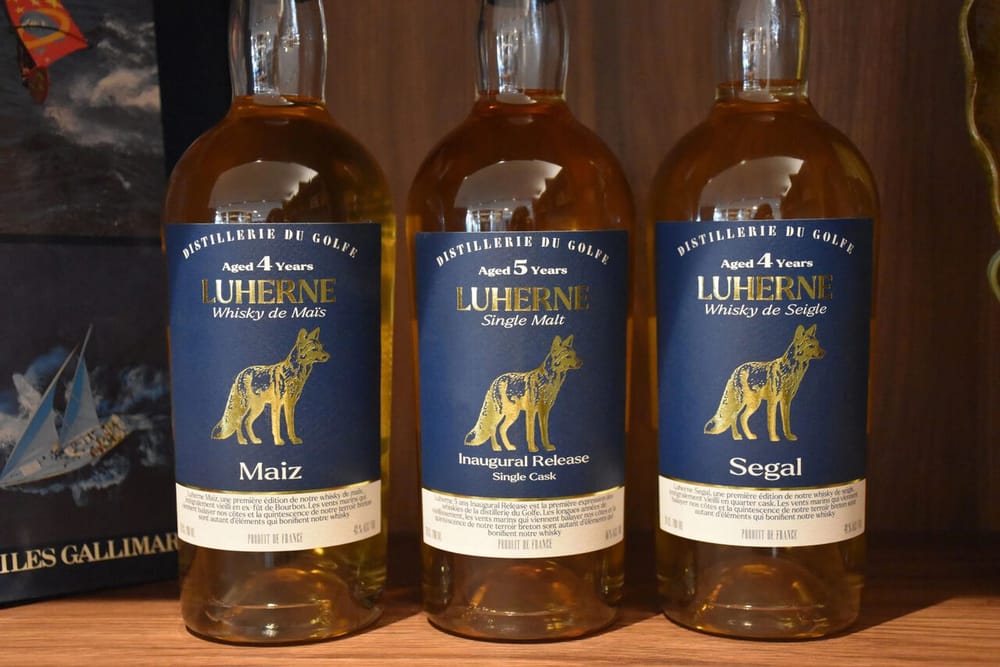 La Distillerie du Golfe dévoile la toute première édition de son whisky : Luherne post image