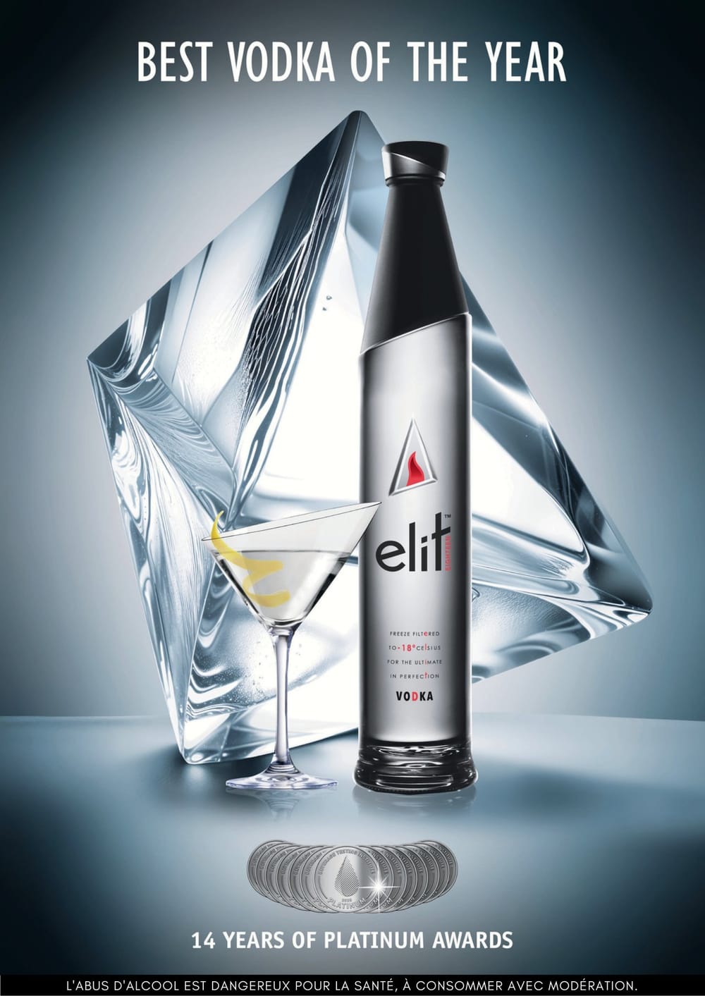 Elit vodka nommée "meilleure vodka de l'année" post image
