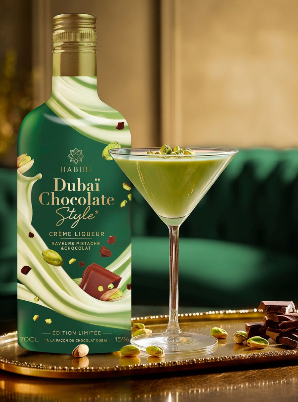 Habibi : la tendance "Dubaï Chocolate Style" se déguste désormais en liqueur de crème post feature image