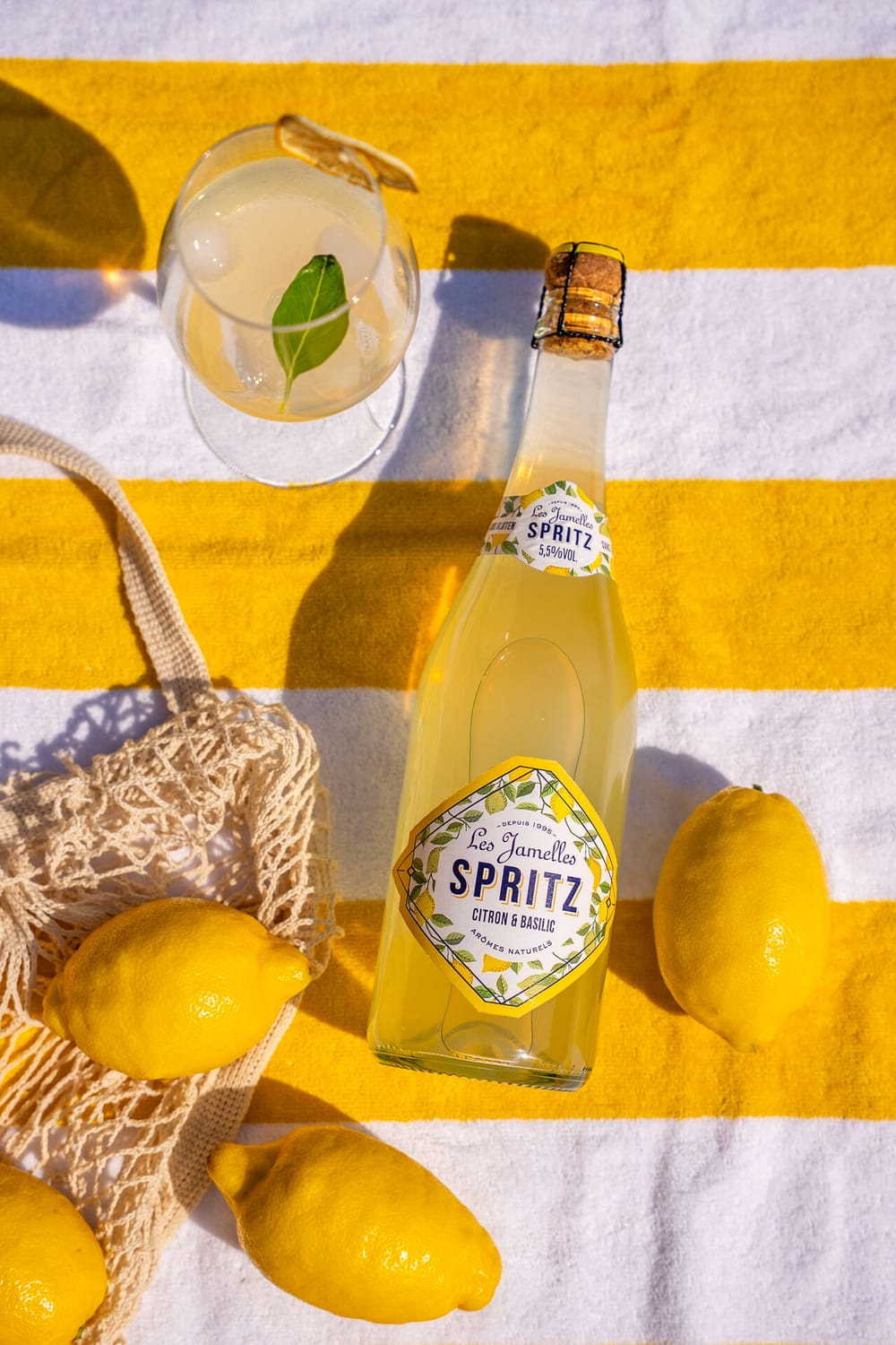 Les Jamelles Spritz Citron & Basilic : le Spritz réinventé, dans sa plus belle version post feature image