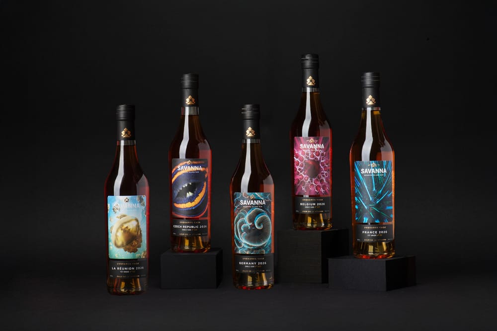 Savanna a dévoilé cinq éditions Unshared Cask en 2026 : cinq fûts, cinq expressions du rhum réunionnais post image