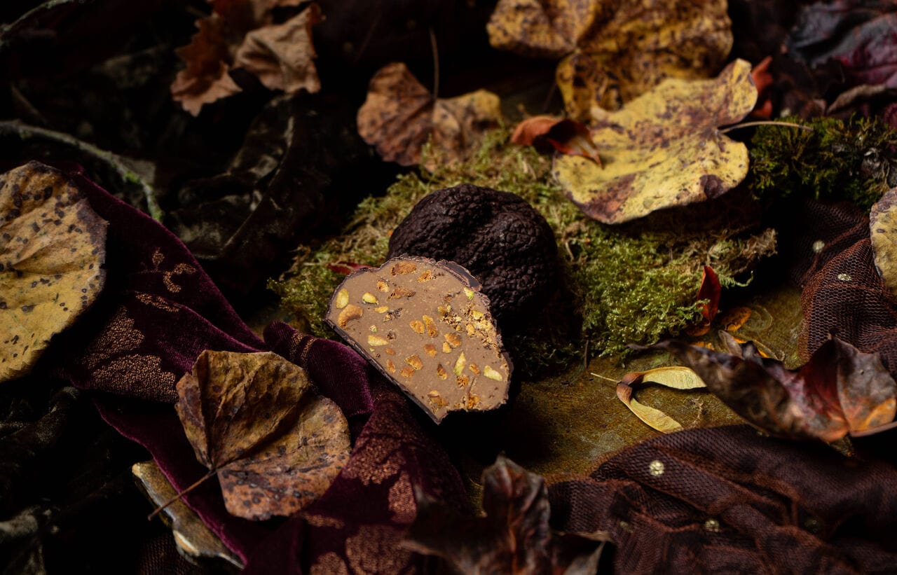 Maison de la Truffe : la truffe en chocolat trompe-l'oeil