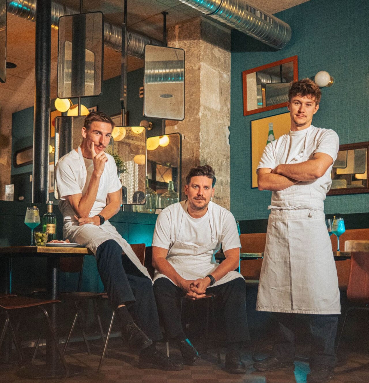 Trois anciens candidats de Top Chef ouvrent La Planque, un restaurant éphémère italien en collaboration avec Italicus