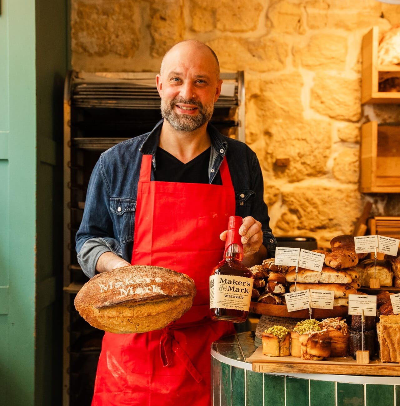 Maker's Mark & Boulangerie Sain signent un pain au levain inédit