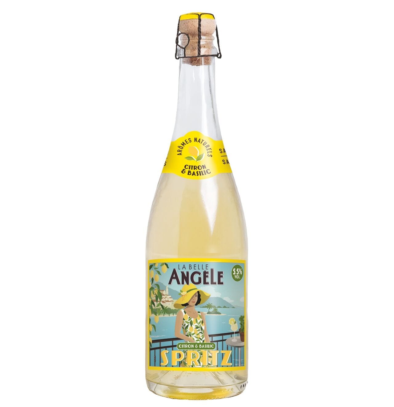 La Belle Angèle dévoile son Spritz Citron & Basilic