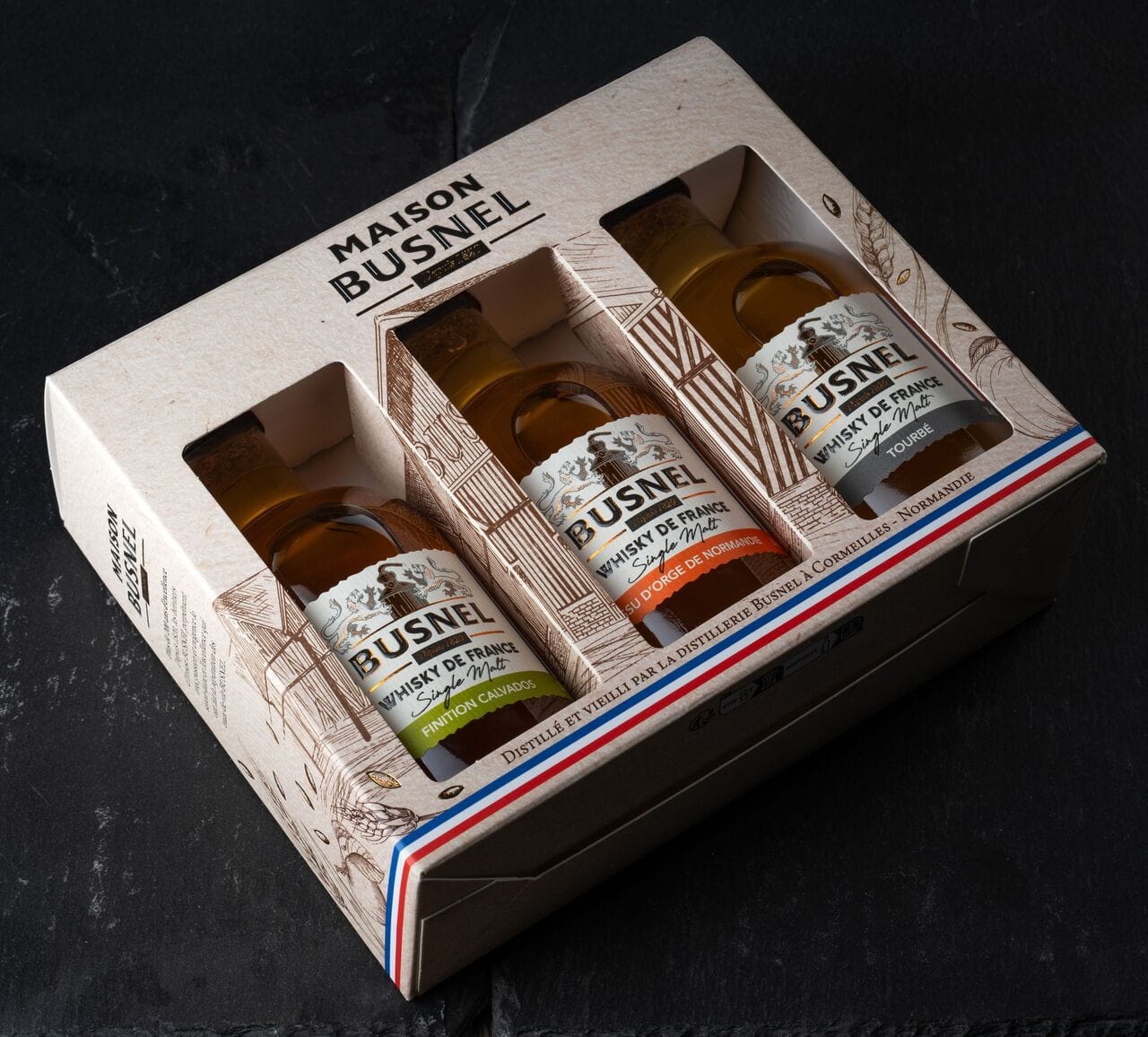 Maison Busnel célèbre la fête des pères avec un coffret whisky d'exception