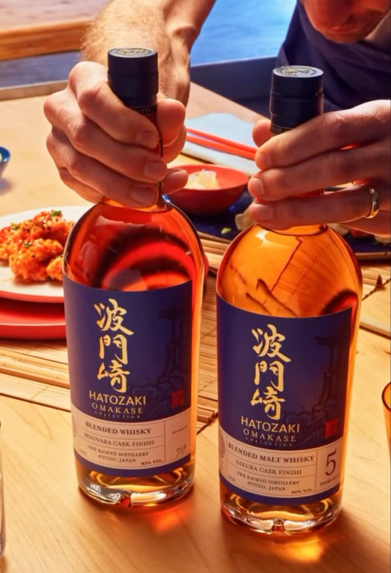 Hatozaki, whisky japonais, présente les cinquième et sixième éditions de sa collection Omakase