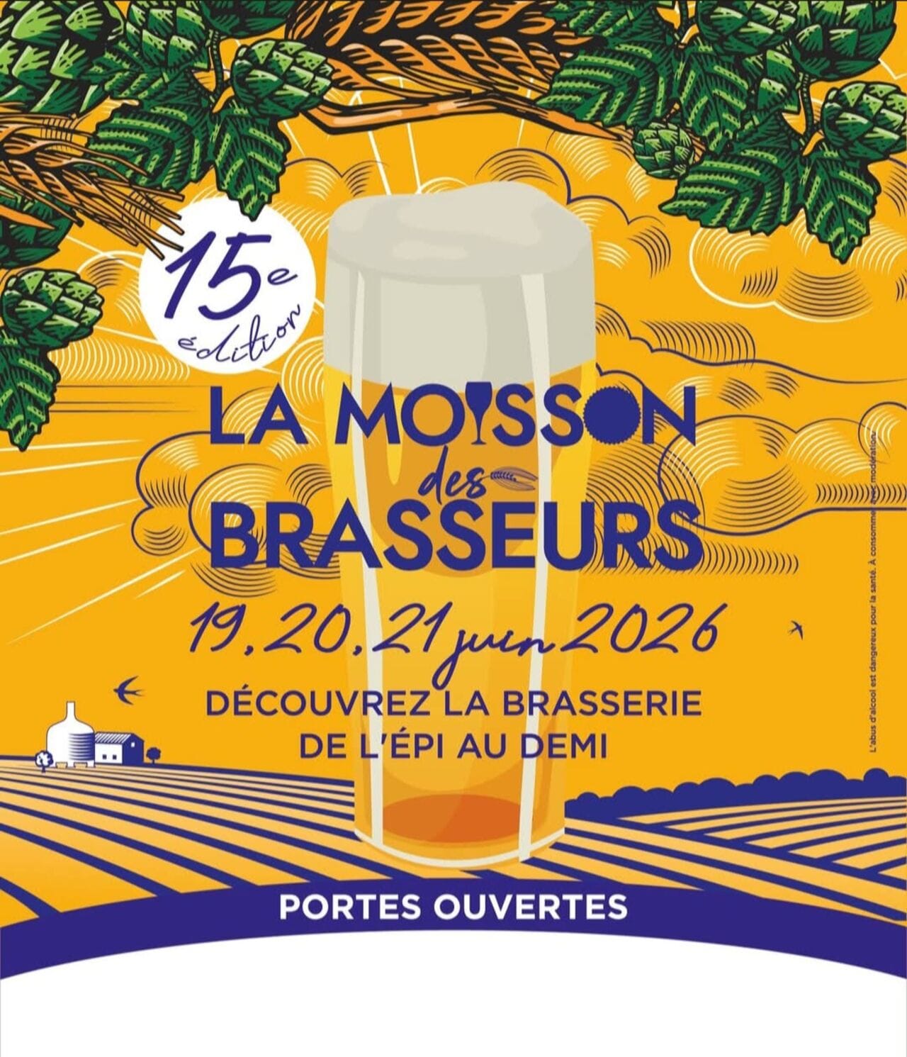La Moisson des Brasseurs revient les 19, 20 et 21 juin pour sa 15e édition