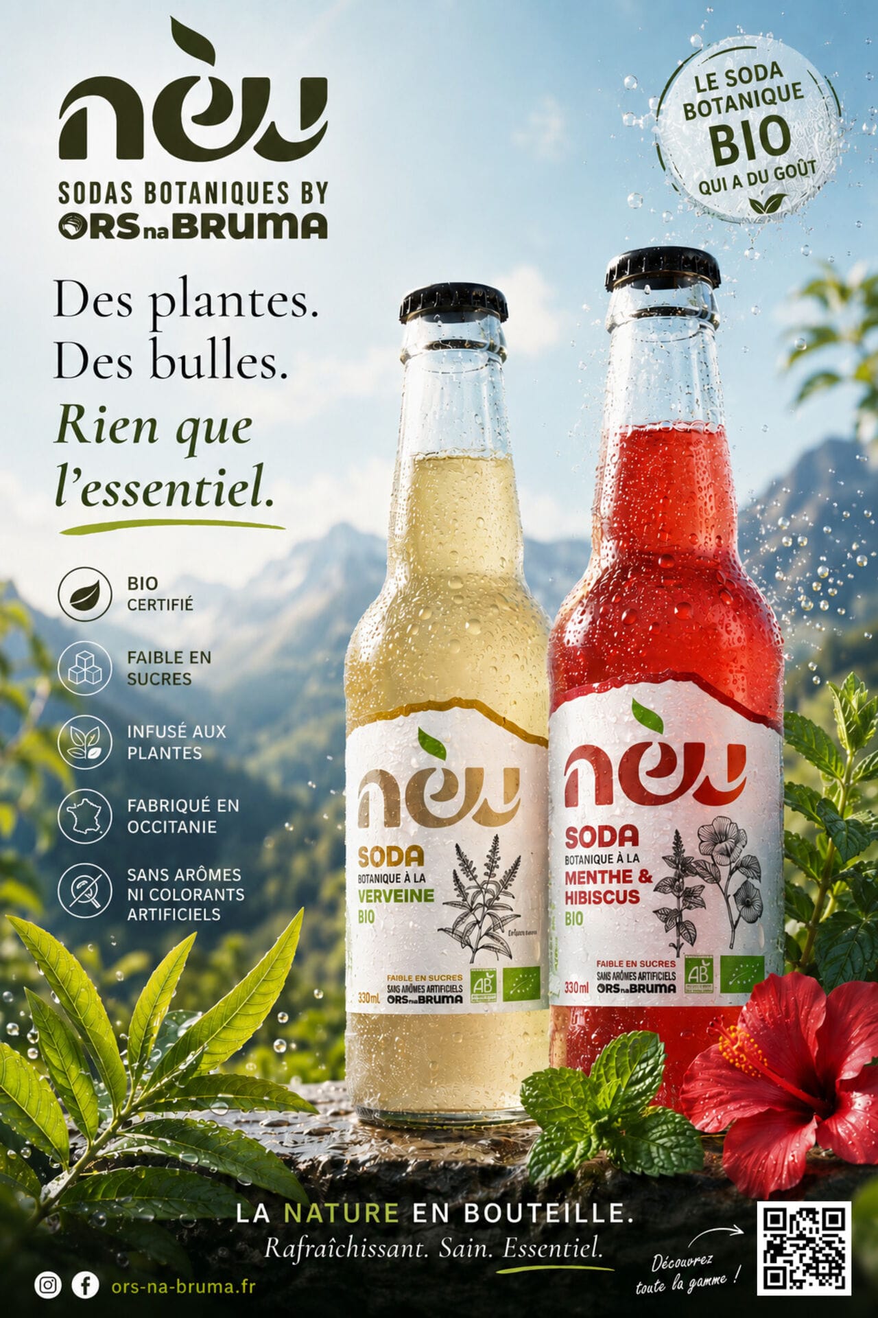 nèu : sodas botaniques par Ors na Bruma