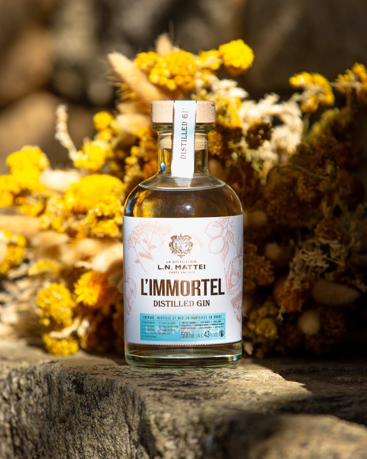 Distillerie L.N. Mattei, nouveau gin L'Apocalypse, vif et corsé