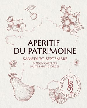 La Maison Cartron ouvre ses portes à l'occasion de "l'Apéritif du Patrimoine" post feature image
