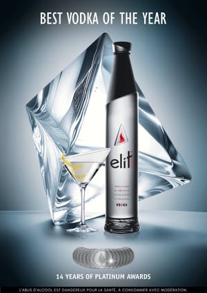 Elit vodka nommée "meilleure vodka de l'année" post feature image