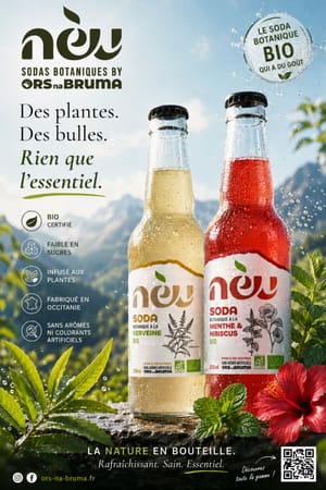 nèu : sodas botaniques par Ors na Bruma post feature image