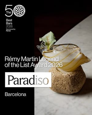 Paradiso à Barcelone sacré lauréat du Rémy Martin Legend of the List Award lors des 50 Best Bars 2026 à Milan post feature image